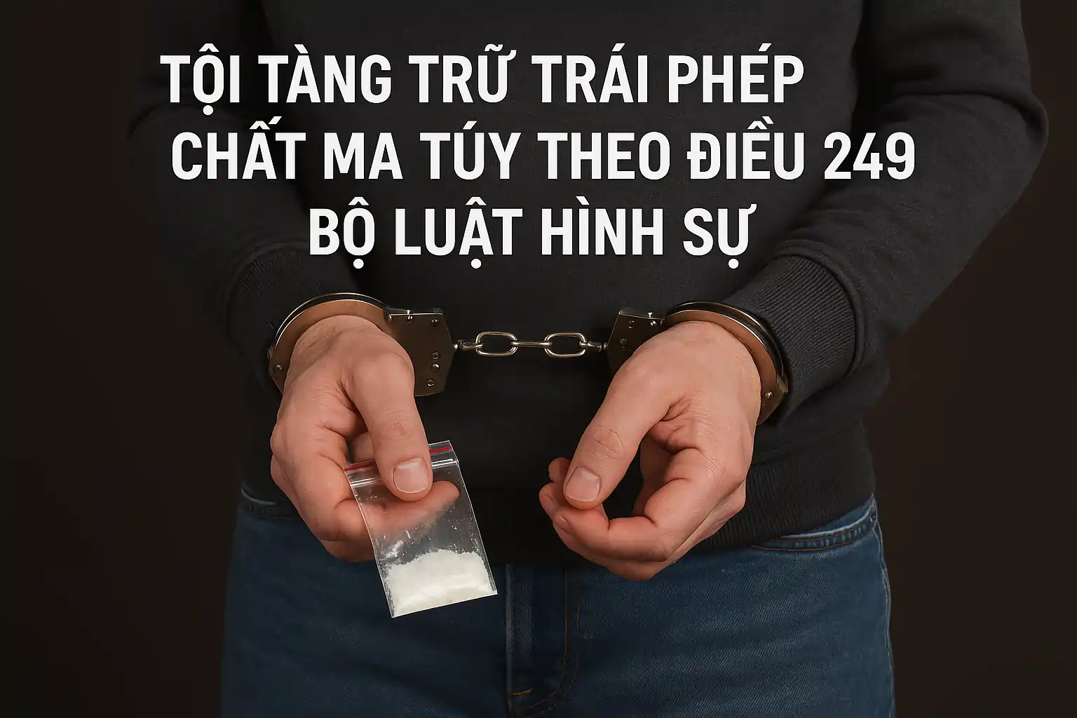 Tội Tàng Trữ Trái Phép Chất Ma Túy Theo Điều 249 Bộ Luật Hình Sự.