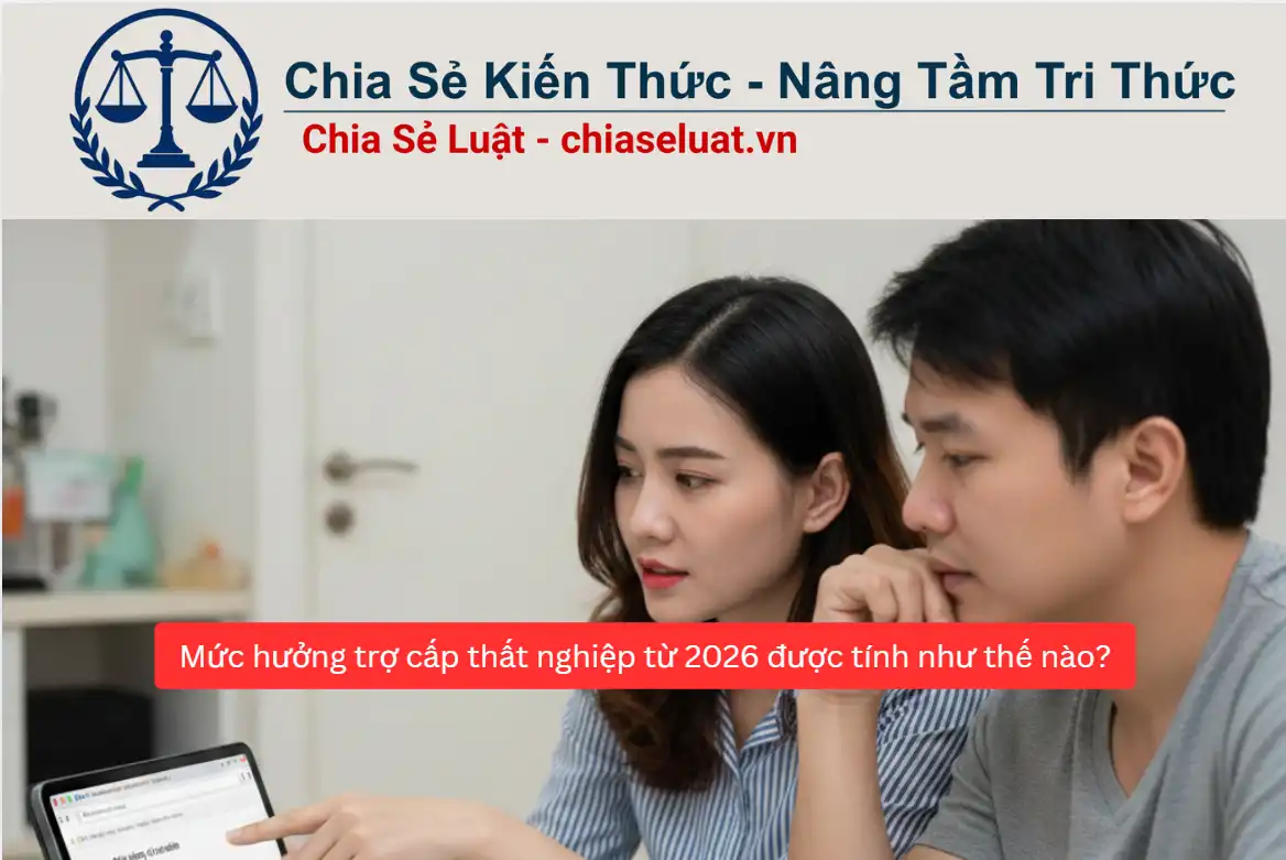 Mức hưởng trợ cấp thất nghiệp từ 2026 được tính như thế nào?