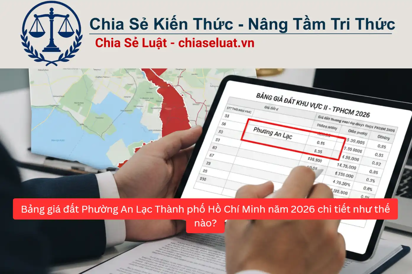 Bảng giá đất Phường An Lạc Thành phố Hồ Chí Minh năm 2026 chi tiết như thế nào?