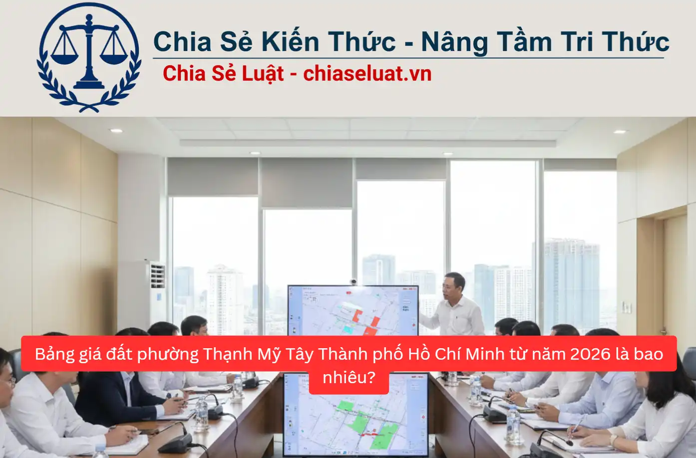 Bảng giá đất phường Thạnh Mỹ Tây Thành phố Hồ Chí Minh từ năm 2026 là bao nhiêu?