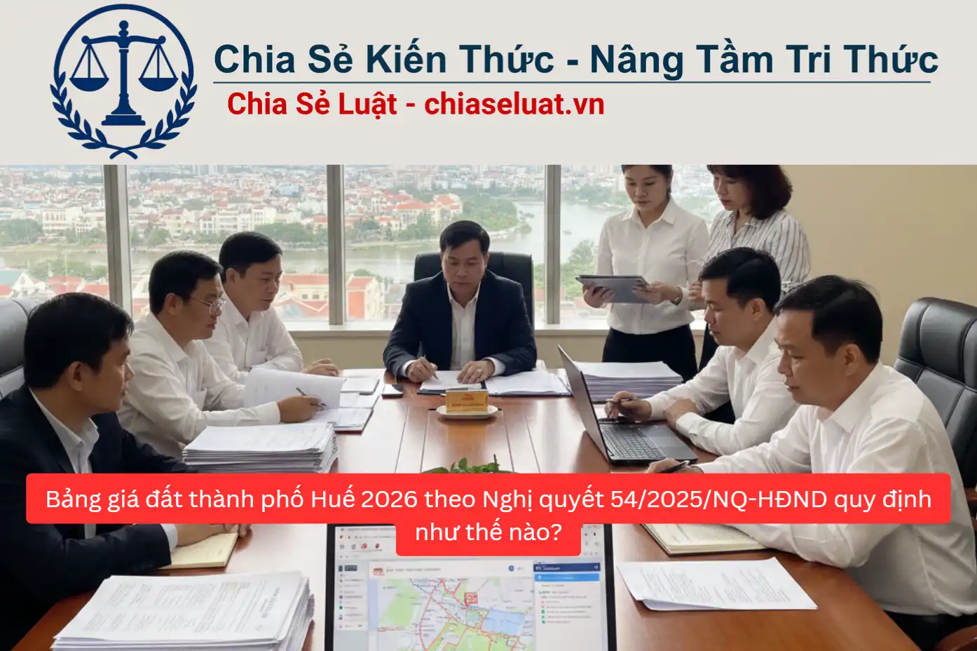 Bảng giá đất thành phố Huế 2026 theo Nghị quyết 54/2025/NQ-HĐND quy định như thế nào?