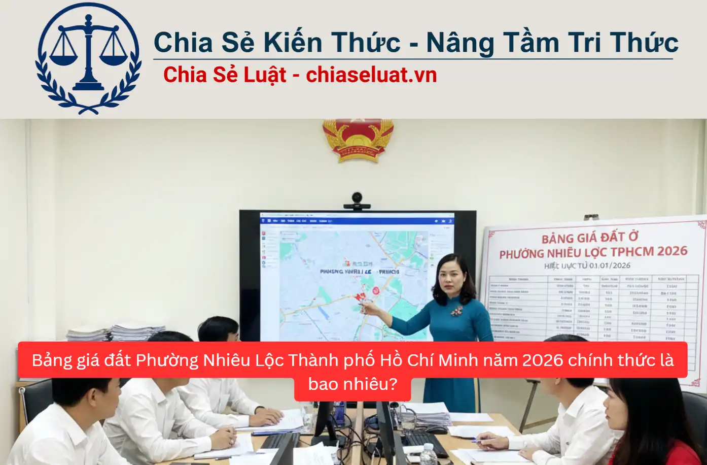 Bảng giá đất Phường Nhiêu Lộc Thành phố Hồ Chí Minh năm 2026 chính thức là bao nhiêu?