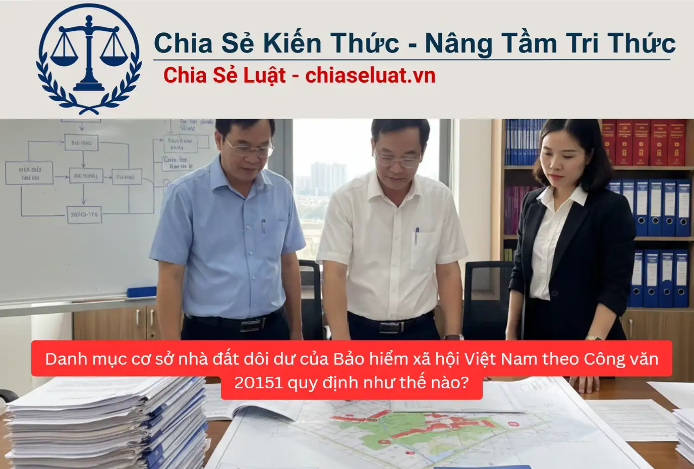 Danh mục cơ sở nhà đất dôi dư của Bảo hiểm xã hội Việt Nam theo Công văn 20151 quy định như thế nào?
