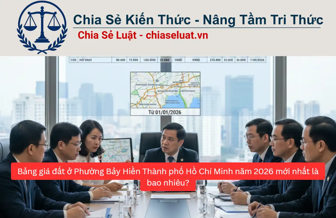 Bảng giá đất ở Phường Bảy Hiền Thành phố Hồ Chí Minh năm 2026 mới nhất là bao nhiêu?