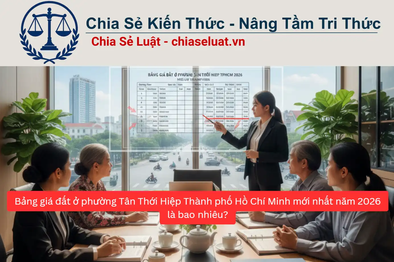 Bảng giá đất ở phường Tân Thới Hiệp Thành phố Hồ Chí Minh mới nhất năm 2026 là bao nhiêu?