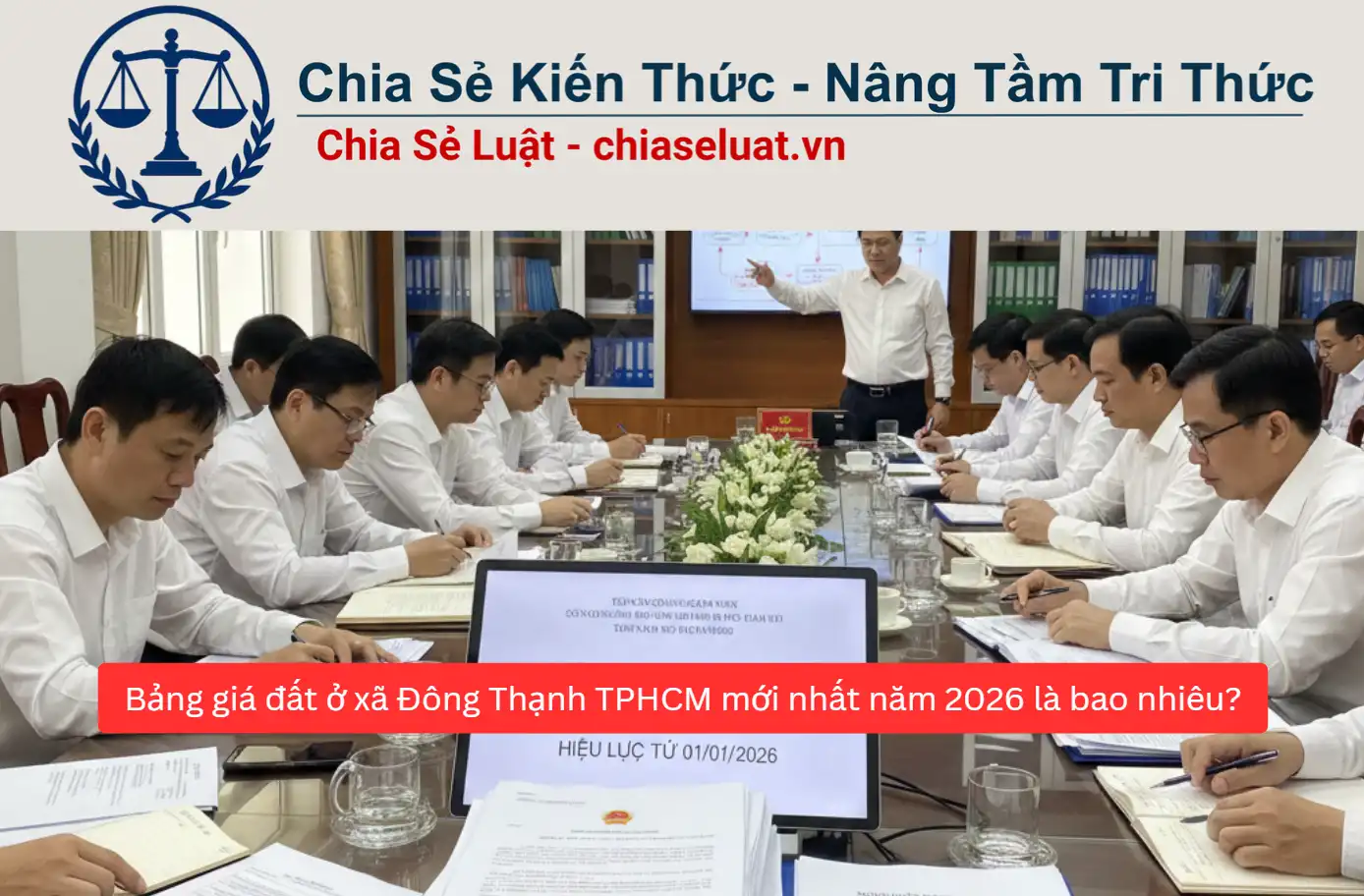 Bảng giá đất ở xã Đông Thạnh TPHCM mới nhất năm 2026 là bao nhiêu?