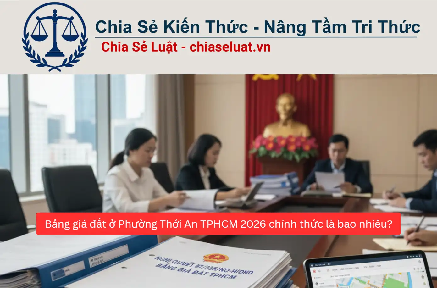 Bảng giá đất ở Phường Thới An TPHCM 2026 chính thức là bao nhiêu?
