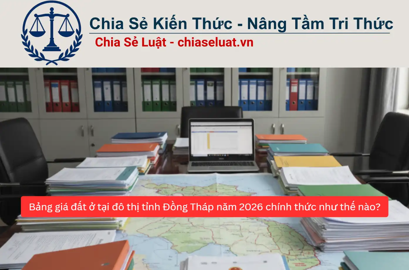 Bảng giá đất ở tại đô thị tỉnh Đồng Tháp năm 2026 chính thức như thế nào?