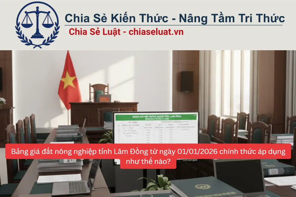 Bảng giá đất nông nghiệp tỉnh Lâm Đồng từ ngày 01/01/2026 chính thức áp dụng như thế nào?