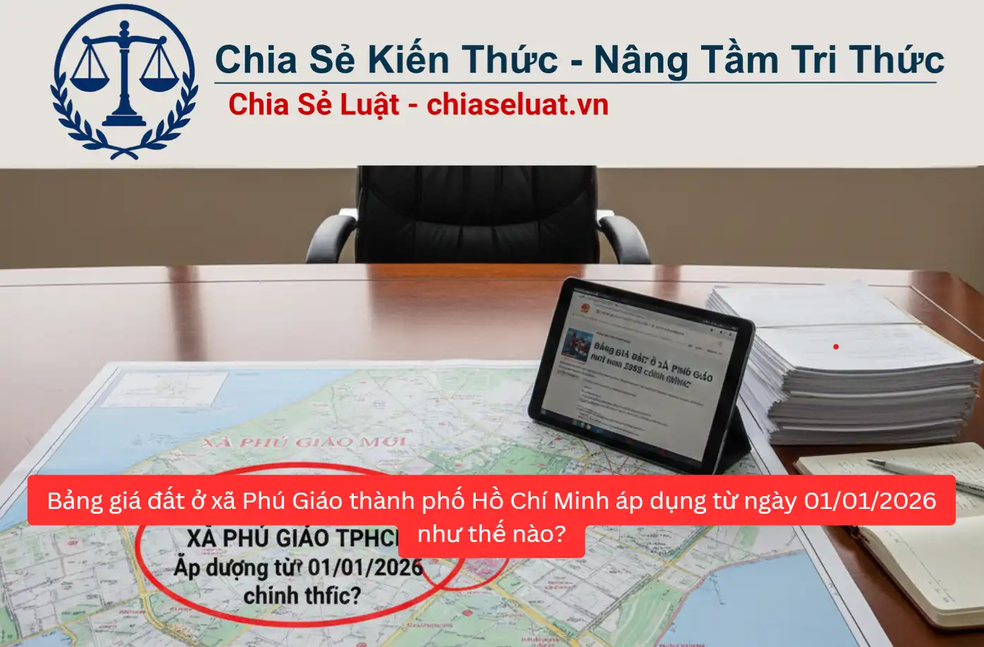 Bảng giá đất ở xã Phú Giáo thành phố Hồ Chí Minh áp dụng từ ngày 01/01/2026 như thế nào?