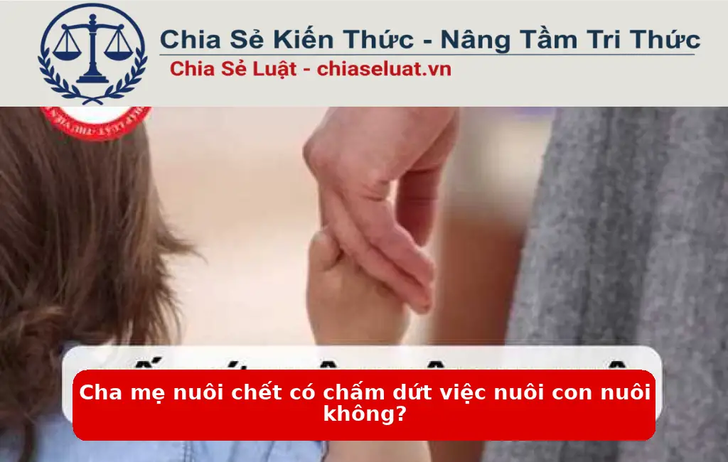 Cha mẹ nuôi chết có chấm dứt việc nuôi con nuôi không?